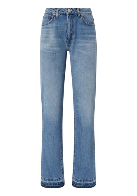 Classic straight fit jeans in vintage wash PINKO | Trousers | 104607 A2E1PJF